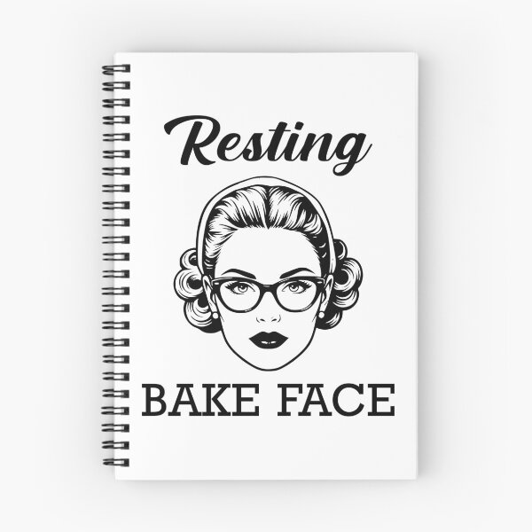 Item preview, Resting Bake Face Vintage 1950s Homemaker & Baker Humor designed and sold by Rtranck84.