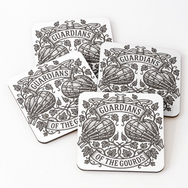 Item preview, Guardians Of The Gourds Vintage Gothic Wall Art designed and sold by MarCinu Art.
