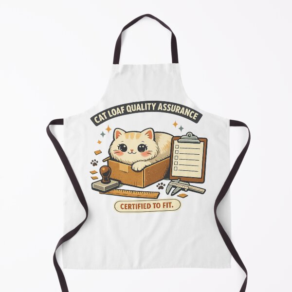 Item preview, Cat Loaf Quality Assurance – Certified to Fit designed and sold by Concrete Coffee Studio.