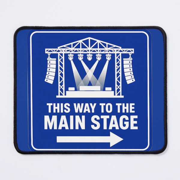 Item preview, Main Stage Sign Concert Festival Music Lover Gift designed and sold by ZenRave Designs.