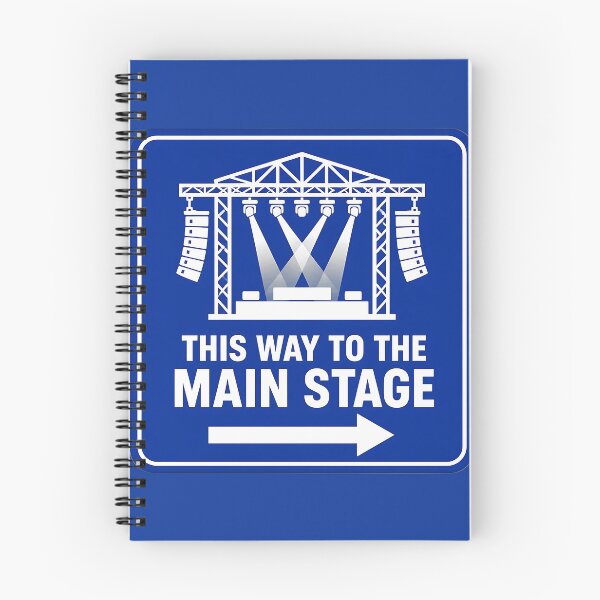 Item preview, Main Stage Sign Concert Festival Music Lover Gift designed and sold by  ZenRave Designs.