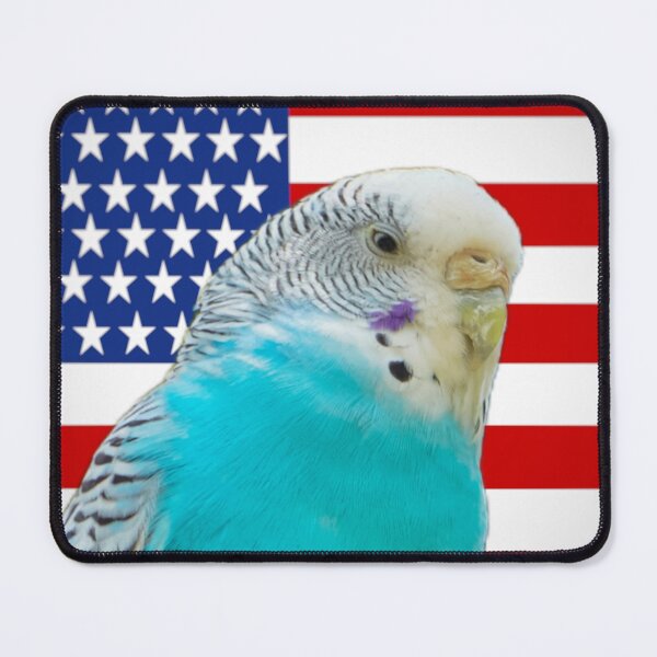 Item preview, Blue Budgie — Little American Patriot designed and sold by Jomsunshine.