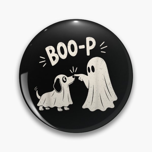 Item preview, Ghost And Dachshund Boop Cute Halloween Best Friends Forever Together designed and sold by EricCotanori.