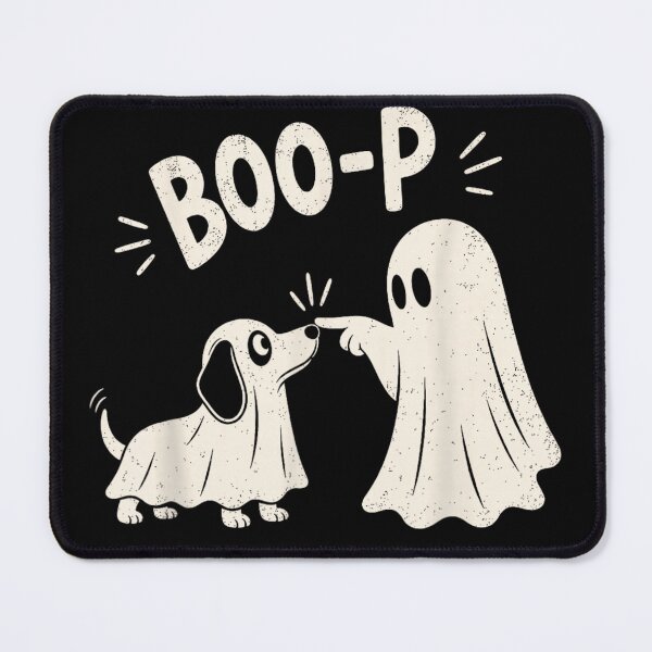 Item preview, Ghost And Dachshund Boop Cute Halloween Best Friends Forever Together designed and sold by EricCotanori.