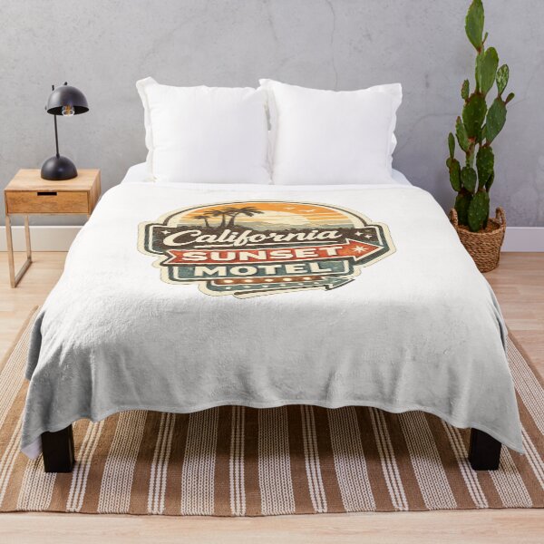 Item preview, California Sunset Motel – Retro Vintage Travel Sign T-Shirt designed and sold by RelateAndTee.
