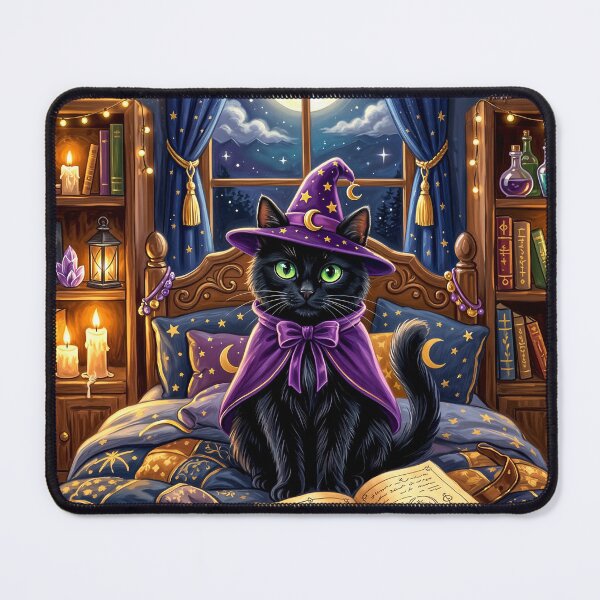 Item preview, Witch Cat designed and sold by FotoLibreStudio.