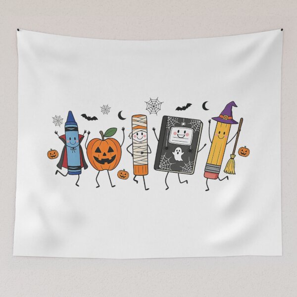 Item preview, Cute Halloween School Supplies Friends Back To School Spooky Fun designed and sold by EricCotanori.
