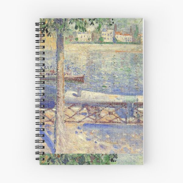 Item preview, View over the River at St.Cloud Edvard Munch Art designed and sold by ArtUnova.