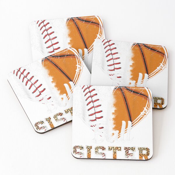 Item preview, Ball Sister Heart Baseball Basketball Women Mother Day 2023 designed and sold by Worldofrat.