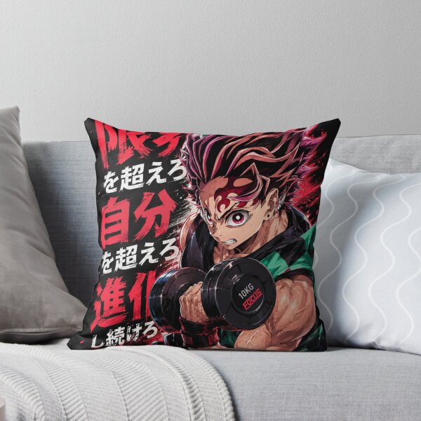 Item preview, Anime Workout Warrior Japanese Manga Fitness Illustration designed and sold by Digistore1221.