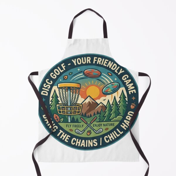 Item preview, Disc Golf Bang The Chains Chill Hard Vintage Outdoor Badge designed and sold by Wear Sculpt.