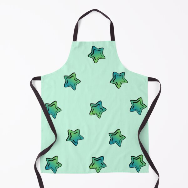 Item preview, Blue Green Shade Stars designed and sold by Art Shimmers.