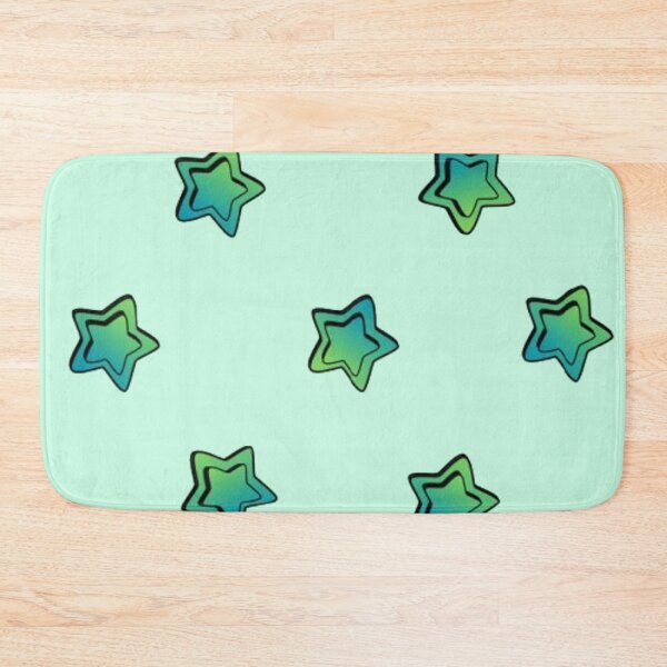 Item preview, Blue Green Shade Stars designed and sold by Art Shimmers.