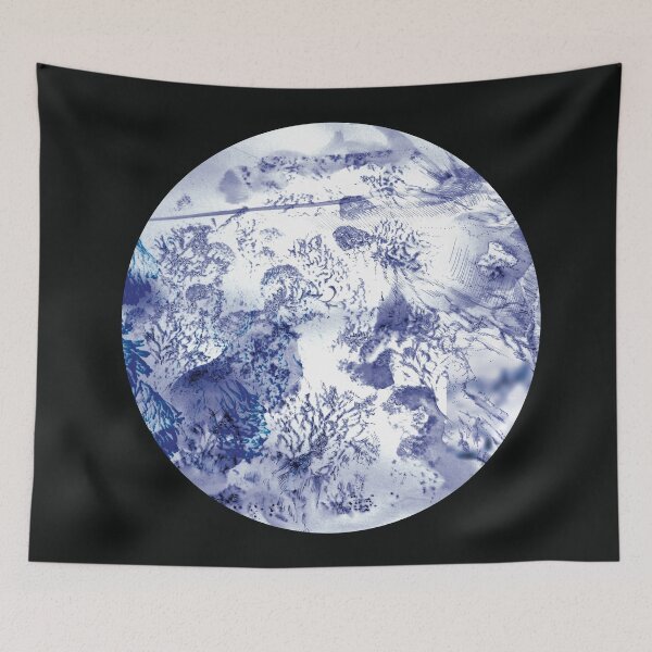 Item preview, The Ocean Under the Microscope | Microscopic Marine Life Illustration designed and sold by Micro-cosmos.