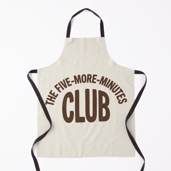 Item preview, The Five-More-Minutes Club Funny Badge Tee designed and sold by SweetManar.