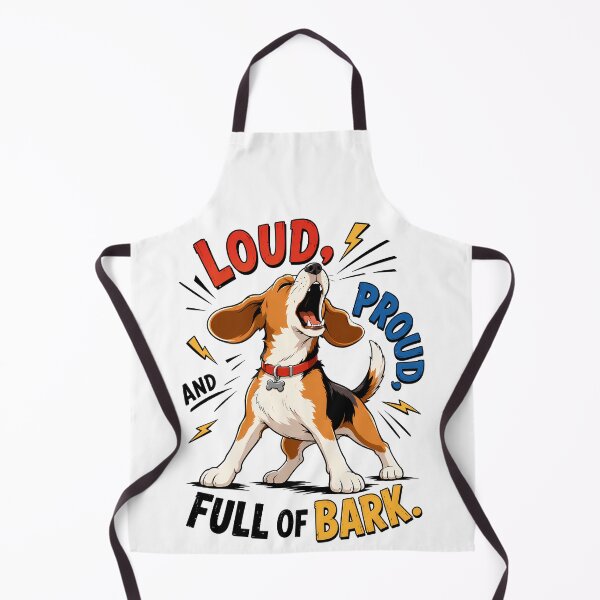 Item preview, Loud Proud and Full of Bark Beagle Dog Design designed and sold by Tong4130.