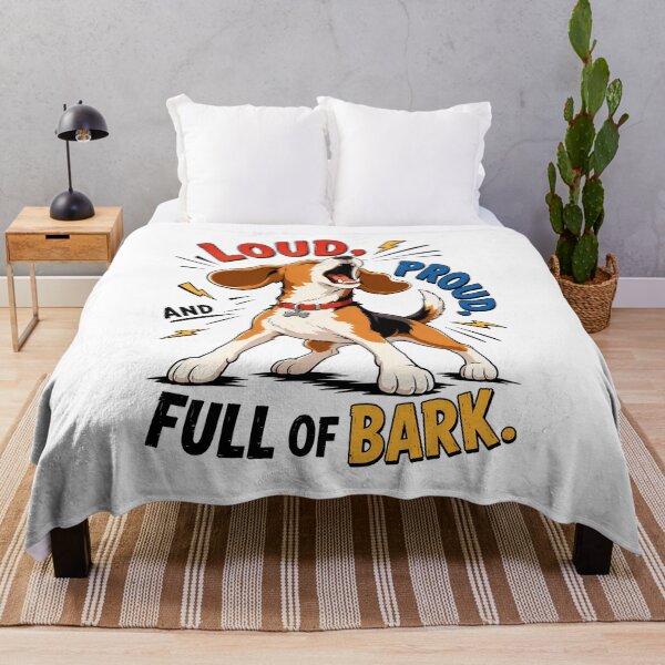 Item preview, Loud Proud and Full of Bark Beagle Dog Design designed and sold by Tong4130.