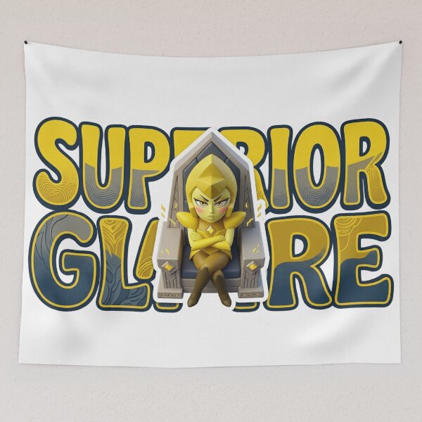 Item preview, Superior Glare Yellow Diamond Steven Universe 3D Kawaii designed and sold by 0Zetgest.
