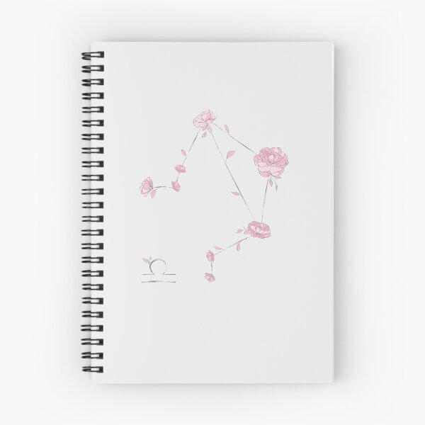 Item preview, Libra Floral Zodiac Constellation designed and sold by TheThankfulTyne.