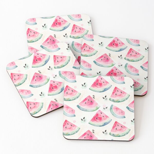 Item preview, Watercolor Watermelon Slice Design designed and sold by Wildflower-Whim.