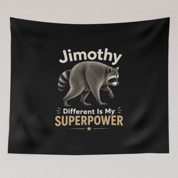 Item preview, Jimothy different is my superpower designed and sold by HandicraftArt.