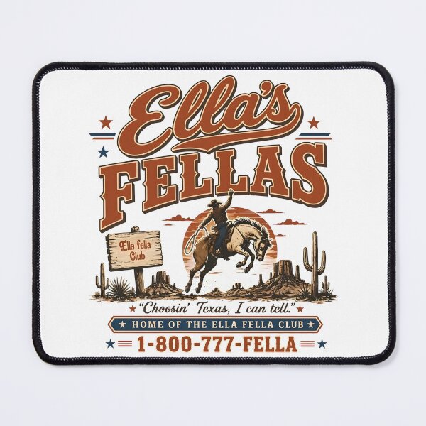 Item preview, Ellas Fellas Club Cowboy Rodeo Vintage designed and sold by GusHickman.