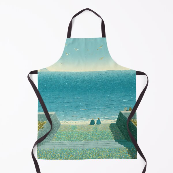 Item preview, Whispering Seagulls Over Ocean Staircase designed and sold by Venon28.