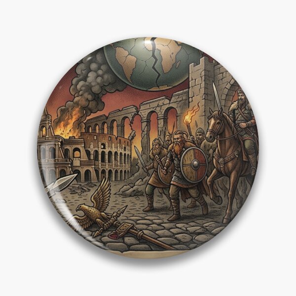 Item preview, THE FALL OF THE WESTERN ROMAN EMPIRE designed and sold by likbatonboot.