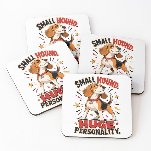 Item preview, Small Hound Huge Personality Funny Beagle Dog Design designed and sold by Tong4130.