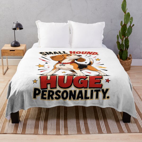 Item preview, Small Hound Huge Personality Funny Beagle Dog Design designed and sold by Tong4130.