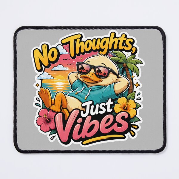 Item preview, No Thoughts Just Summer Vibes designed and sold by PixoNest.