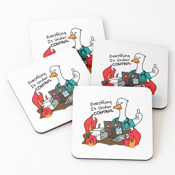 Item preview, Nurse Goose – Everything Is Under Control designed and sold by YNELENT.