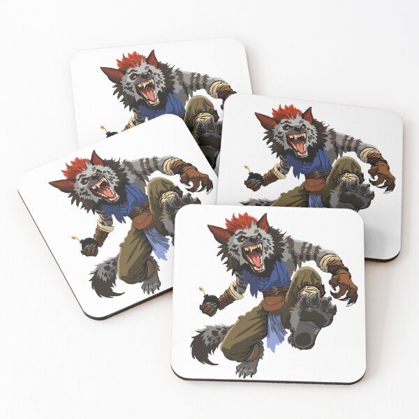 Item preview, Gnoll Kinetic Boom Enthusiast designed and sold by KlakkDrawsStuff.