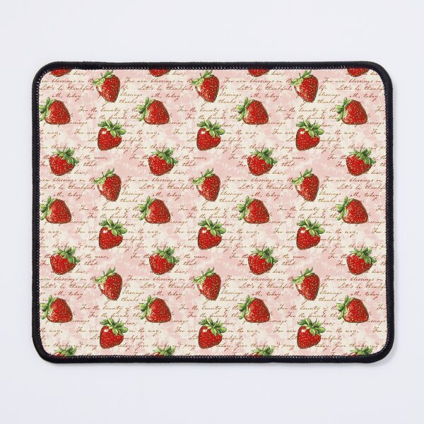 Item preview, Strawberry Pink Background Pattern  designed and sold by LouieVanille.