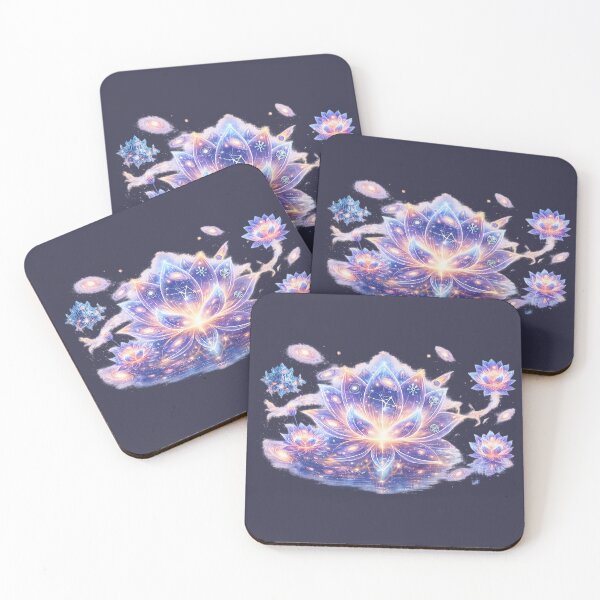 Item preview, Nebula Bloom - Birth of the Cosmic Lotus designed and sold by Duoluminis-luminko.