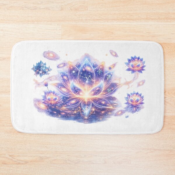 Item preview, Nebula Bloom - Birth of the Cosmic Lotus designed and sold by Duoluminis-luminko.