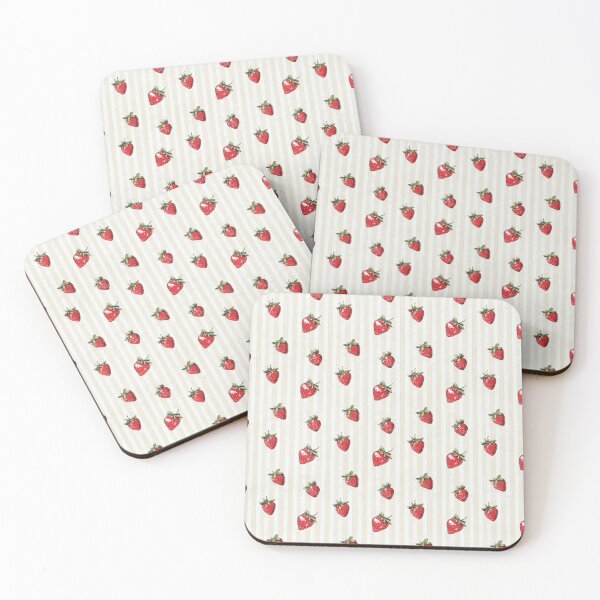 Item preview, Strawberry Striped Pattern  designed and sold by LouieVanille.