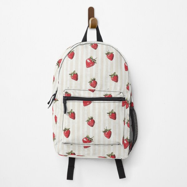 Item preview, Strawberry Striped Pattern designed and sold by LouieVanille.