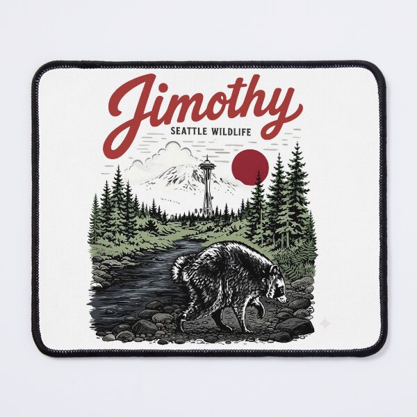 Item preview, Jimothy Seattle Wildlife Raccoon Nature Vintage designed and sold by GusHickman.