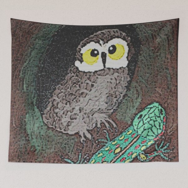 Item preview, Owl 64 designed and sold by Gluecknika.