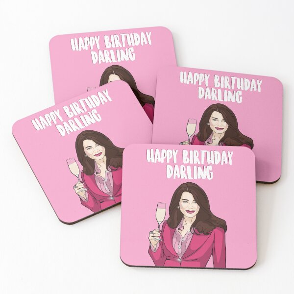 Item preview, Happy Birthday Darling - Lisa Vanderpump from The Real Housewives of Beverly Hills and Vanderpump Rules designed and sold by PopShopDesignFR.