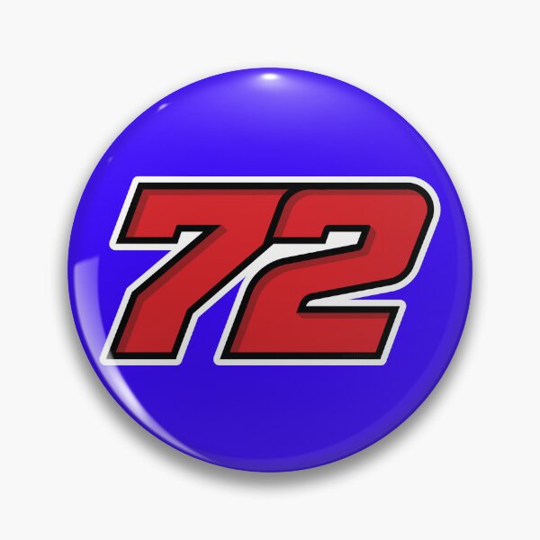 Item preview, Marco Bezzecchi number 72 (2026) designed and sold by OvertakeGP.