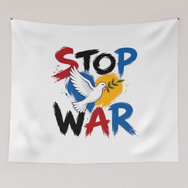 Item preview, Stop war designed and sold by nimmitrends.