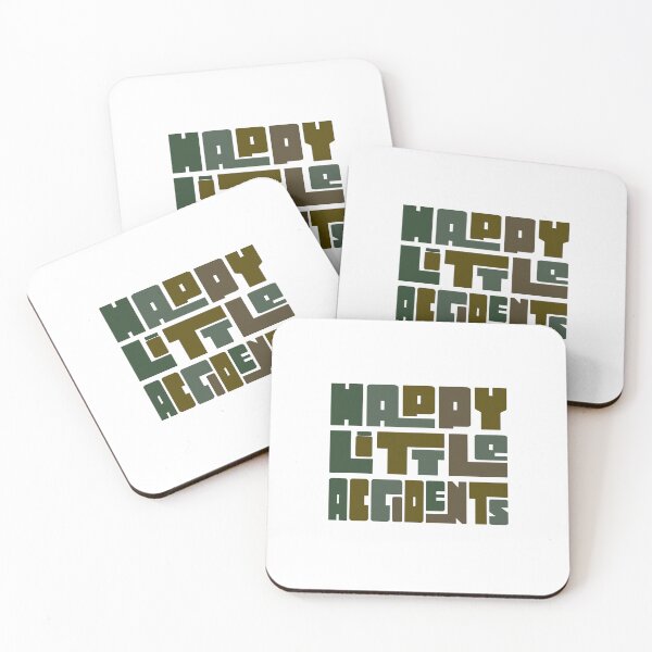 Item preview, Bob Ross green happy logo designed and sold by boosterdoodle.