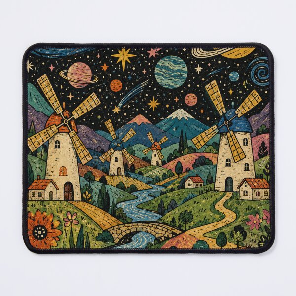 Item preview, Windmills Beyond the Stars designed and sold by DrizzyV.