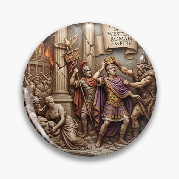 Item preview, THE FALL OF THE WESTERN ROMAN EMPIRE designed and sold by likbatonboot.