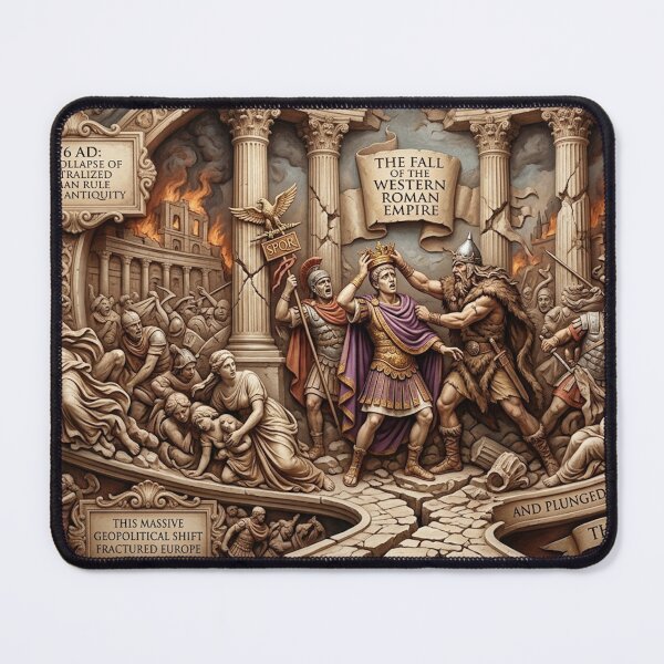Item preview, THE FALL OF THE WESTERN ROMAN EMPIRE designed and sold by likbatonboot.