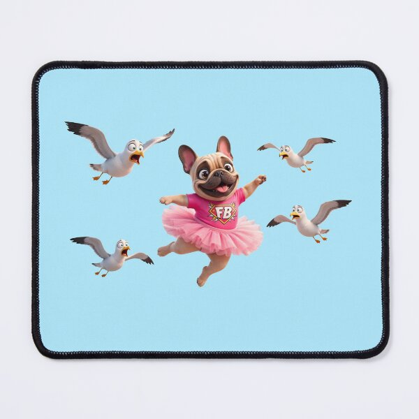 Item preview, French Bulldog Ballerina. Reach for the Stars. designed and sold by SmARTNiki.