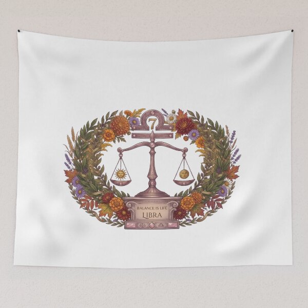 Item preview, Libra Balance Is Life designed and sold by Grandtshirt | Creative Print Designs.