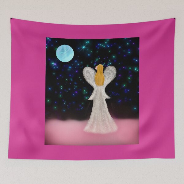 Item preview, Angel Gazing at Celestial Sphere designed and sold by Elaine M Hayward .